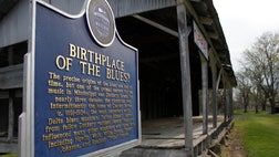 >With over one hundred markers in eight different states, The Mississippi Blues Trail offers tourists the opportunity to see where American music was born.