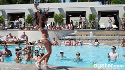 >Las Vegas is wild year round, but it reaches its highest peak of crazy when the cesspools outdoor pools reopen for the spring and summertime crowds. Known for their ever-flowing liquor, bikini bodies, and raucous behavior, Vegas pool parties are some of the most popular places to let it all hang out (literally and figuratively). Some pools, such as the ones at the Cosmopolitan, the Luxor, and the Monte Carlo, have already opened but good things come to those who wait: The most popular pools are opening in the next few weeks. Here are four awesome Las Vegas pool parties reopening soon.