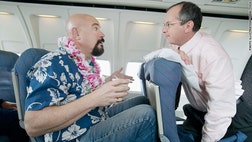 >Passengers are willing to sacrifice their own comfort to put an end to in-slight tensions. 