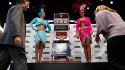 Tourists will soon have a new way to see the lights of Las Vegas: By being spit out of the mouth of an -story slot machine and zinged down a five-block zip line past some of the city's oldest ...