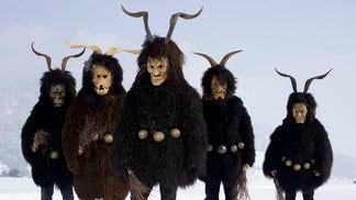 Photographer Charles Fréger spent two years journeying through  European countries to document still-practiced pagan rituals. Here is a selection of his images.