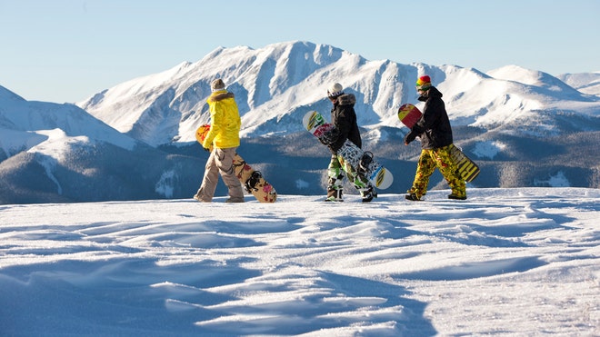 Ski Keystone with kids 2014