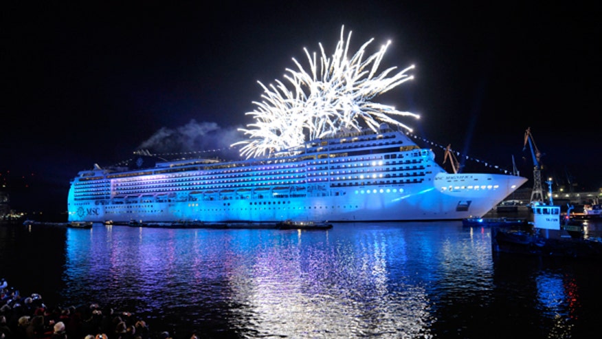 Cruise Ship Fireworks FBN