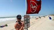 Tropical Storm Beryl is approaching hurricane strength as it moves closer to the southeastern U.S. coast, where it is expected to make landfall in hours.