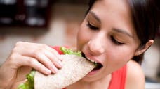 People will choose larger portions of food if they are labeled as being healthier, even if they have the same number of calories, according to a new study.