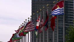 The U.N. General Assembly has overwhelmingly approved the first U.N. treaty regulating the multibillion-dollar international arms trade.