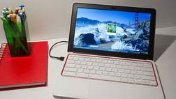 Hewlett-Packard's new Chromebook  is a laptop at heart, but it's light and portable enough to work well in places where you'd normally prefer a tablet.