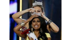 >Moments after winning the 2014 Miss America crown, Nina Davuluri described how delighted she is that the nearly century-old pageant sees beauty and talent of all kinds.
