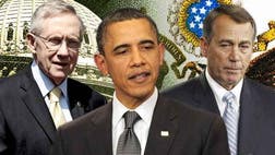 >Minority leader Mitch McConnell pitches Senate strategy in fiscal debate, after White House pushes back on House plan. 