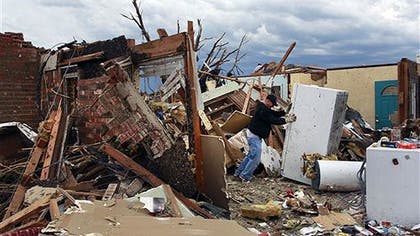 Monday's tornado killed at least  people, destroyed countless homes and reduced one elementary school almost entirely to rubble, killing seven children inside.