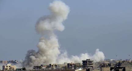 France, Russia pummel ISIS stronghold as critics blast US rules of engagement