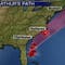 Hurricane warning issued as Tropical Storm Arthur threatens July 4th plans along East Coast