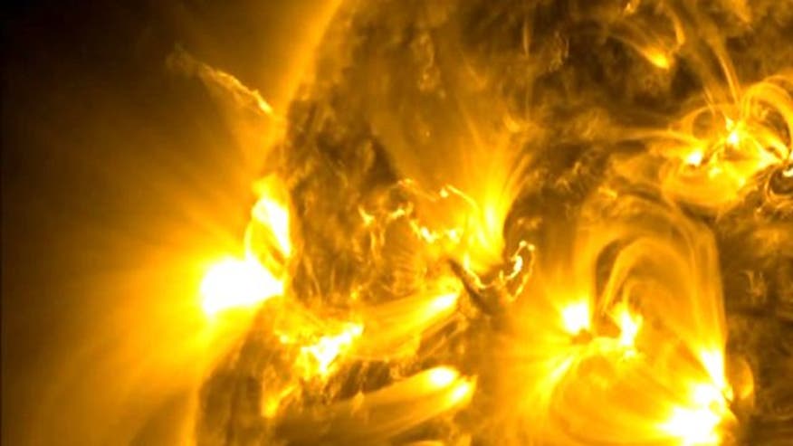 Spectacular Solar Scene: Burst Of Radiation Erupts From Sun | Fox News