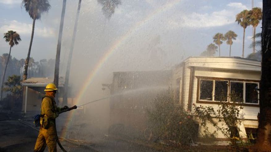 TRAGIC LOSS: Firefighter dies battling 1 of several Calif. wildfires