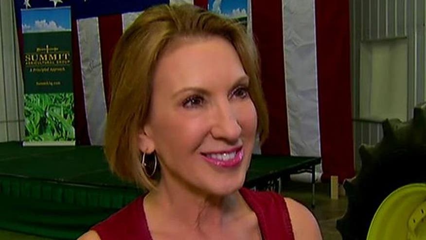 POST DEBATE RISE Fiorina surging from also-ran to contender