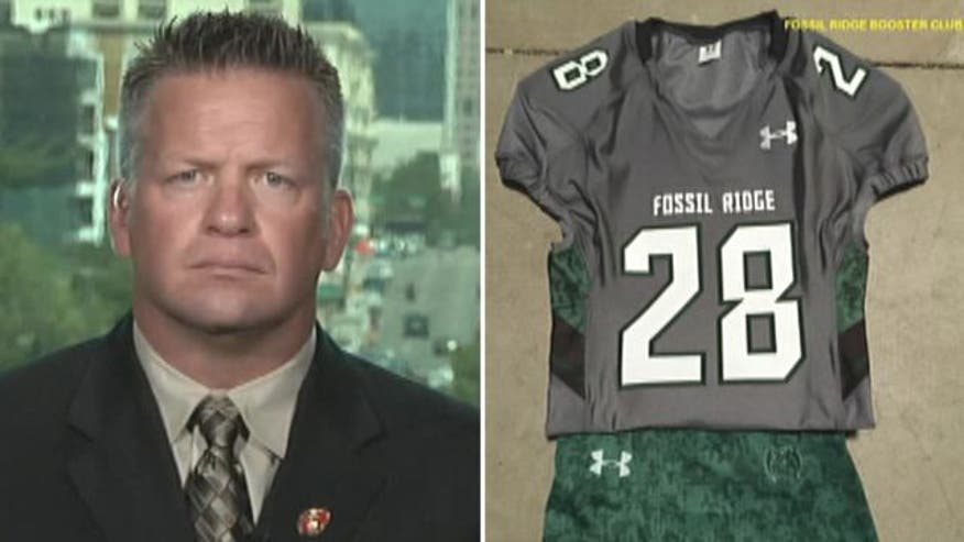 Colo. school district won't allow high school football team to honor fallen soldiers on jerseys