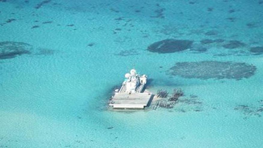Pentagon: China's man-made islands growing, now thousands of acres