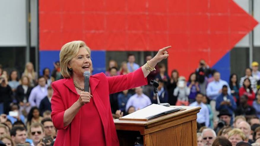 LOSING STEAM?: Clinton may be facing enthusiasm gap with Dem base