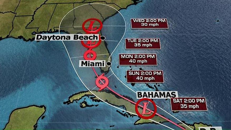 Tropical Storm Erika expected to weaken, Florida governor declares state of emergency - VIDEO: Florida preps for what could be first hurricane in 10 years - FOX HURRICANE CENTER