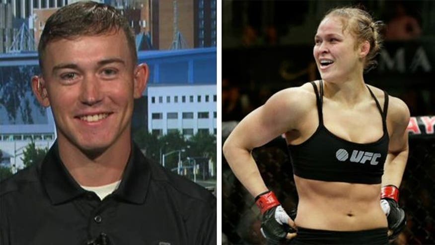 Rousey's hopes for Marine date