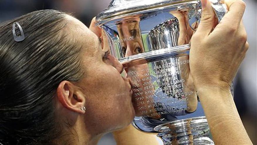 Italy's Pennetta wins US Open for 1st Slam title, says she'll retire - VIDEO: Flavia Pennetta announces retirement from tennis