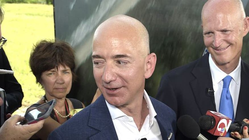 Amazon founder Jeff Bezos' space company to build, launch rockets in Florida - VIDEO: Jeff Bezos to launch rocket program at Cape Canaveral