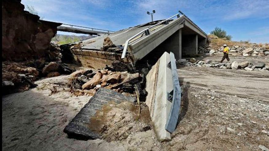 'IT WAS TERRIFYING': Southern California storm triggers mudslides, strands drivers on area highways