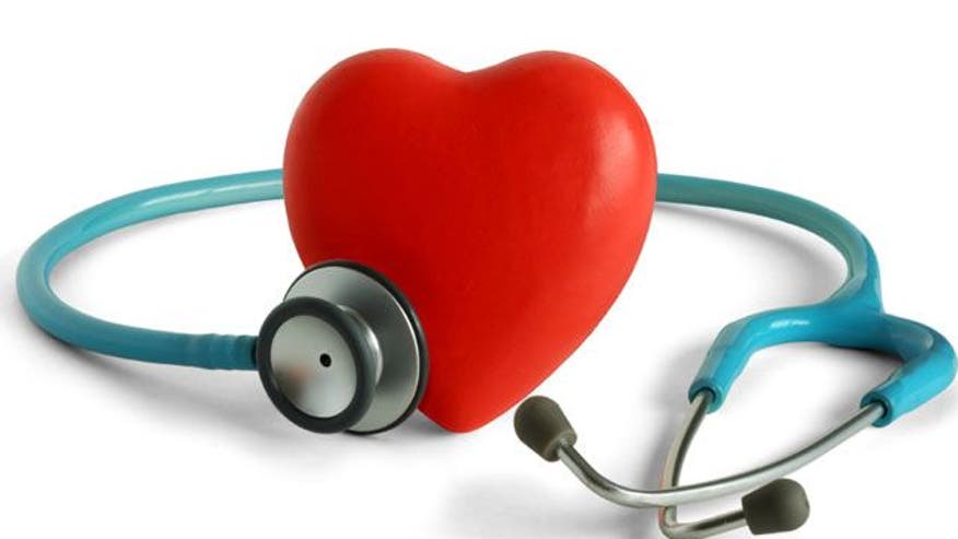 heart and stetoscope