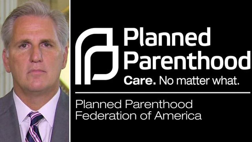 House OKs bill blocking Planned Parenthood funding - VIDEO: House committee subpoenas raw Planned Parenthood footage