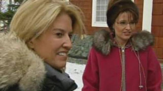 Greta and Sarah Palin