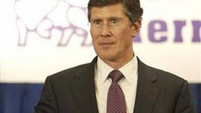 Merrill Lynch CEO John Thain has asked for a $10 million bonus this year despite his company receiving a government bailout (AP Photo).