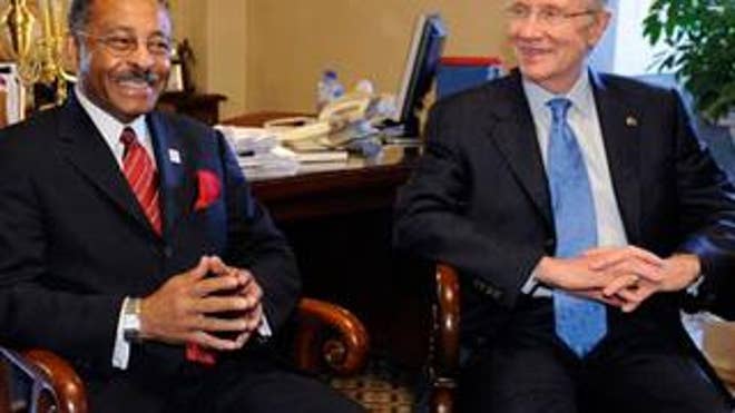Burris Meets with Harry Reid