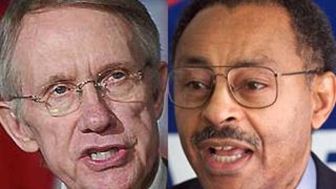 Roland Burris and Harry Reid