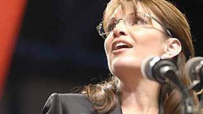 Palin at Debate With Biden