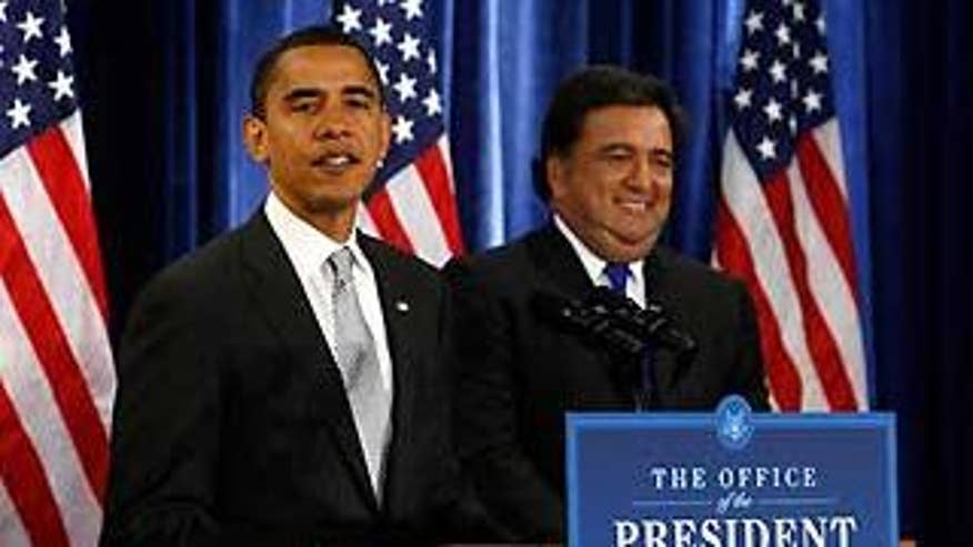 Obama and Richardson