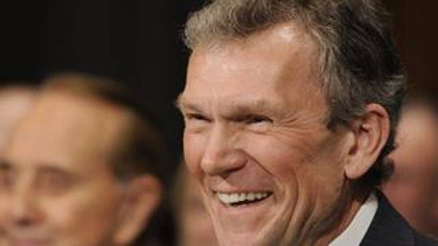 Jan. 8: Tom Daschle prepares to testify on Capitol Hill on his nomination