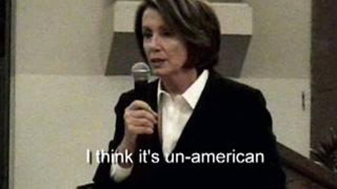March 14: House Speaker Nancy Pelosi, D-Caif., tells an audience that included illegal immigrants that enforcement of America's immigration law is "un-American." (FNC)