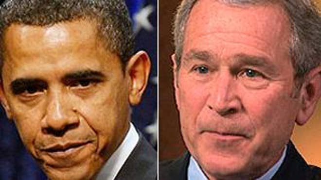 Obama, Bush