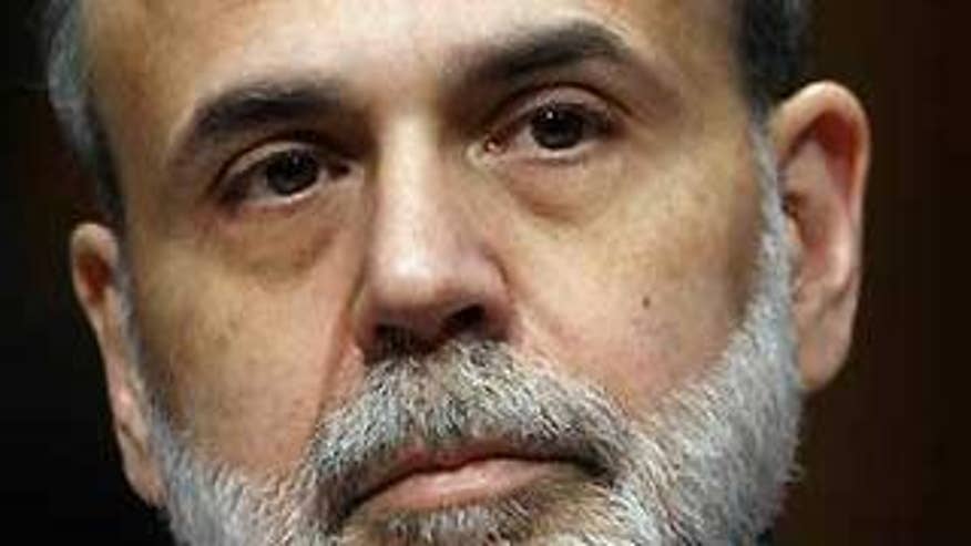 Federal Reserve Chairman Ben Bernanke testifies before the Senate Budget Committee in Washington Tuesday. (Reuters Photo)
