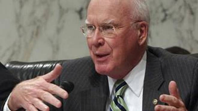 Sen. Patrick Leahy is among those questioning Judge Jay Bybee's fitness to remain in his post. (AP Photo)