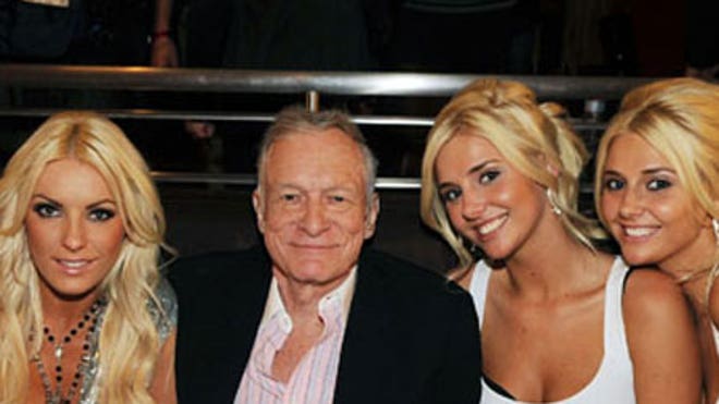 Hef, Karissa and Kristina Shannon and Crystal Harris