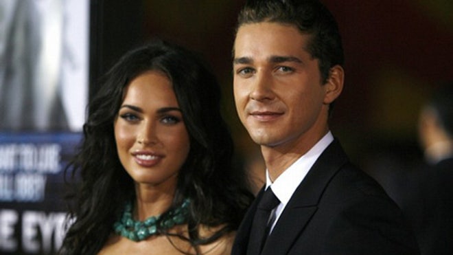 Megan Fox and Shia LaBeouf