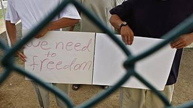 Chinese Uighur detainees at Gitmo