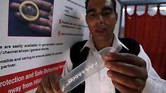 The National Institutes of Health are funding a $423,500 study to find out why men don't like to wear condoms during sex. (Reuters)