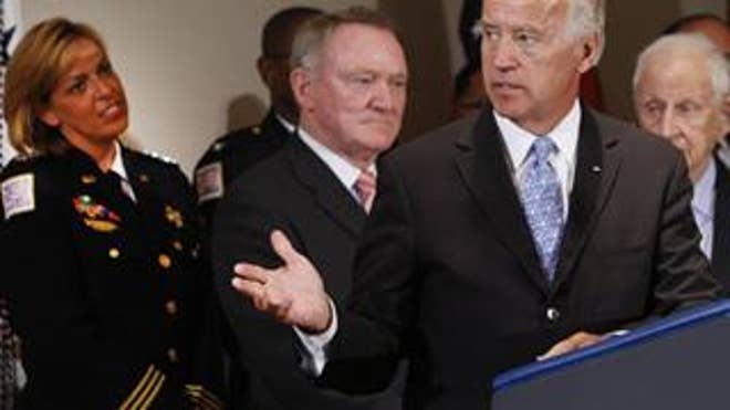 Vice President Biden Speaks to National Law Enforcement Groups