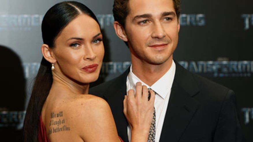 Megan Fox and Shia LaBeouf