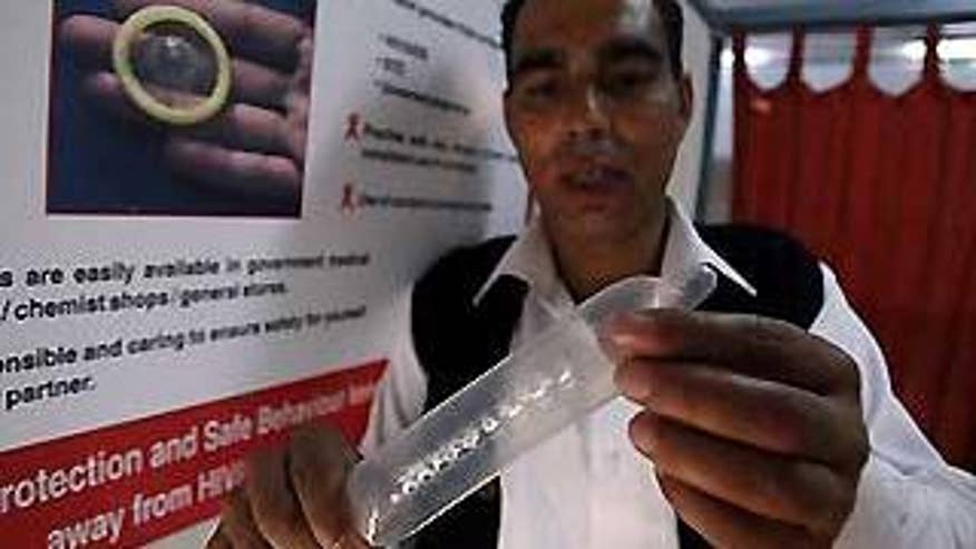 The National Institutes of Health are funding a $423,500 study to find out why men don't like to wear condoms during sex. (Reuters)