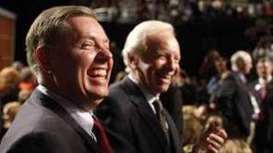 Sens. Lindsey Graham and Joe Lieberman