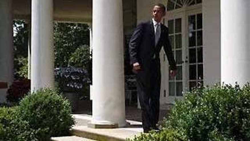 President Obama turns to address a reporter's question in the Rose Garden at the White House in Washington June 12. (Reuters Photo)