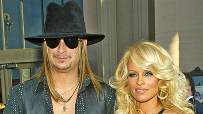Pam Anderson and Kid Rock